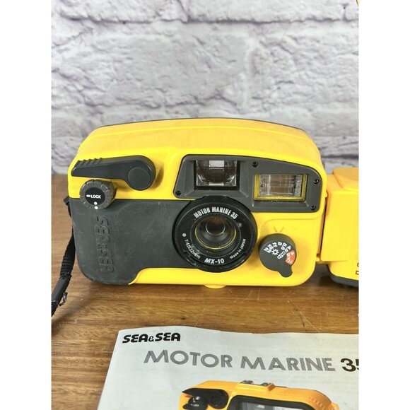 SEA & SEA 35SE Motor Marine & YS-40A Flash - Underwater 35mm Film Camera Set - Picture 6 of 14